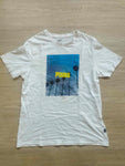 Used Puma Graphic White T-Shirt