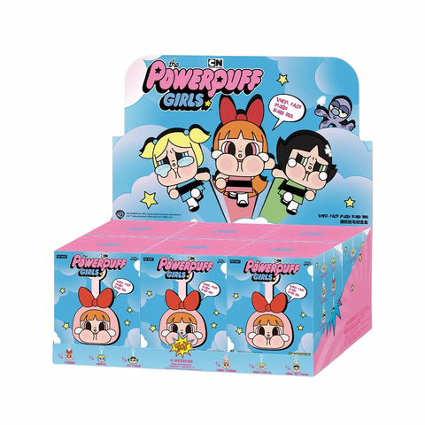 Pop Mart CRYBABY × Powerpuff Girls Series — Vinyl Face Plush Blind Boxes