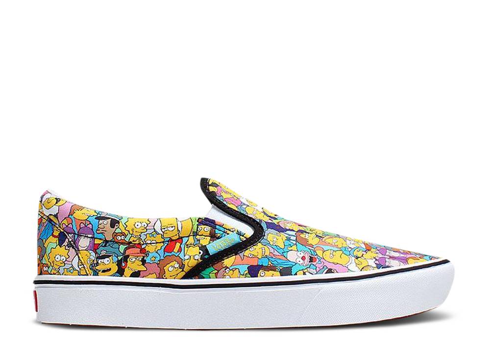 Vans Comfycush Slip-On X The Simpsons 'Springfield'