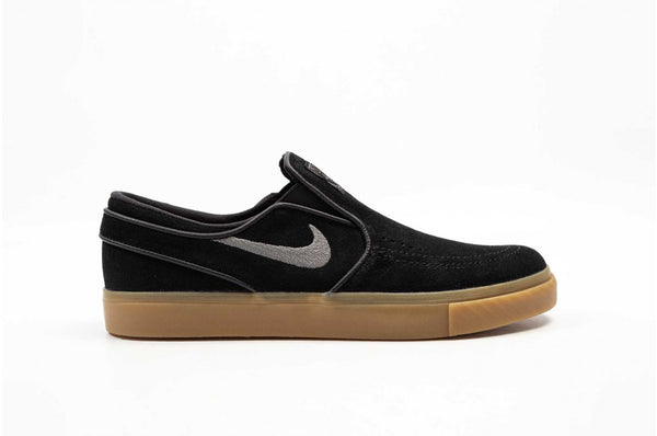 Janoski slip on leather best sale